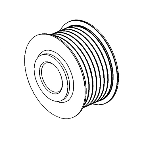 10468768 Part 21SI - MULTI-VEE -63MM OD - 7 GROOVES