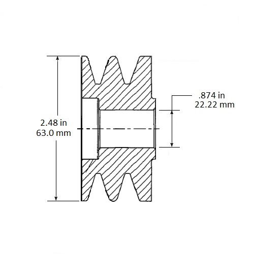 1893058 Part PULLEY 